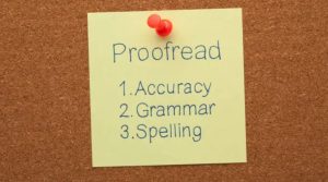 yellow proofreading-checklist