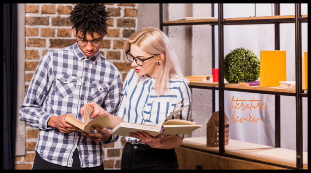 Students are reading books