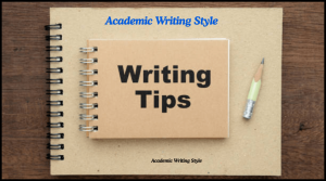 academic writing style