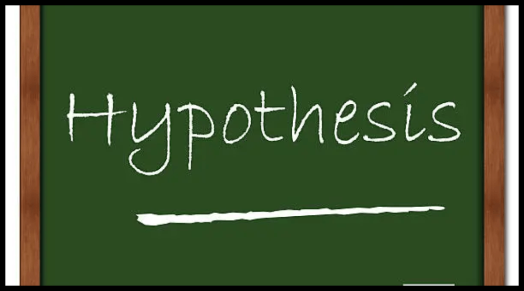 How to write a hypothesis
